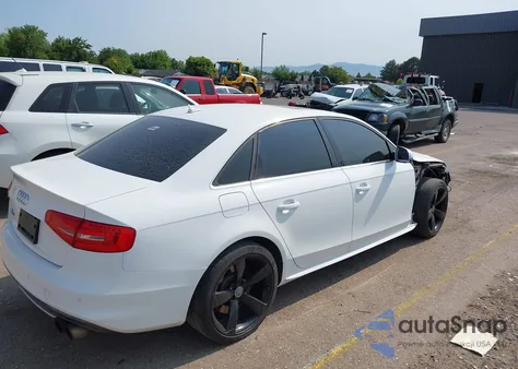 2014 Audi S4 3.0T Premium Plus from USA, damaged, VIN WAUBGAFLXEA009136